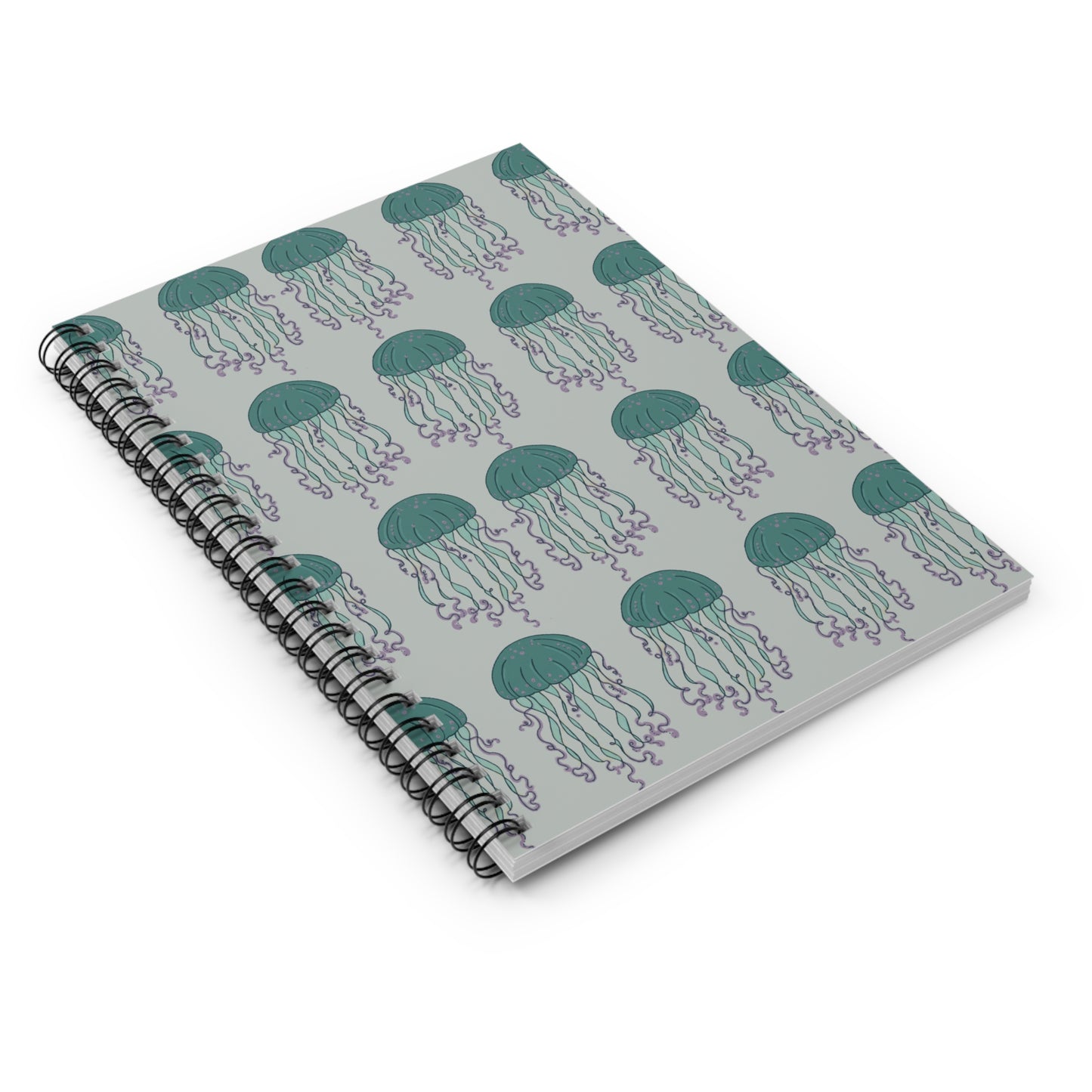 Notebook Ruled Jellyfish